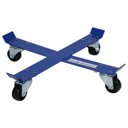 MSC&nbsp;PRO-SOURCE Drum Caddy, 55 gal, 1000 lb Capacity, Steel