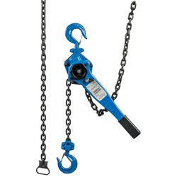 MSC&nbsp;PRO-SOURCE Manual Lever Hoist, 3000 lb Capacity, 5 ft Lift