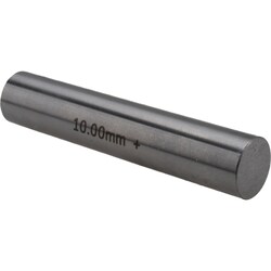 MSC&nbsp;Vermont Gage Class ZZ Plus Plug Gage, 8.00 mm, 2.00 in OAL, Tool Steel, 0.00508 mm Tolerance