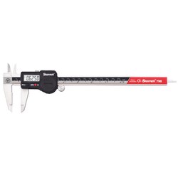 MSC&nbsp;Starrett Electronic Caliper, 0-8 in/200 mm, 0.0005 in/0.01 mm, IP67