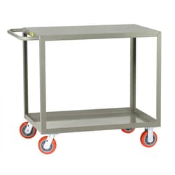 MSC&nbsp;Little Giant Shelf Utility Cart, Steel, 42 x 24 in, 2000 lb Capacity