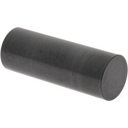 MSC&nbsp;SPI Class ZZ Plus Plug Gage, 0.7300 in Dia, +0.000200 in Tolerance, Black Oxide