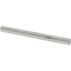 MSC&nbsp;SPI Plug & Pin Gage, Class ZZ Minus, 0.1680 in Diameter, Steel
