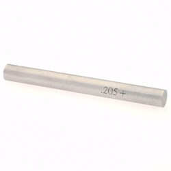 MSC&nbsp;SPI Class ZZ Plus Plug Gage, 0.2050 in, Steel
