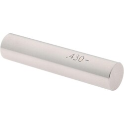 MSC&nbsp;SPI Plug & Pin Gage, Class ZZ Minus, 0.4300 in, Steel