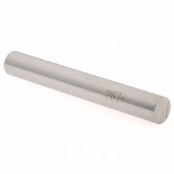MSC&nbsp;SPI Plug Gage, Class ZZ Plus, 0.2670 in, Steel