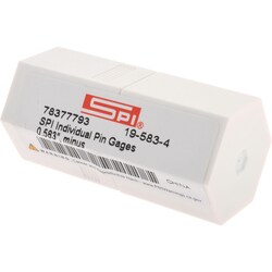 MSC&nbsp;SPI Plug & Pin Gage, Class ZZ Minus, 0.5830 in Dia, Steel