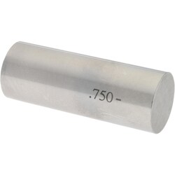 MSC&nbsp;SPI Class ZZ Minus Plug & Pin Gage, 0.7500 in Diameter, Steel