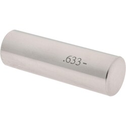 MSC&nbsp;SPI Class ZZ Minus Plug & Pin Gage, 0.6310 in Dia, Steel