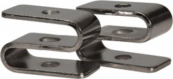 MSC&nbsp;Value Collection S-Hook, For NuLine Units, 1 in Deep, 1 in High, 1 in Wide