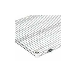 MSC&nbsp;Value Collection Wire Shelving, 14 in Deep, 24 in Wide, Zinc-Plated