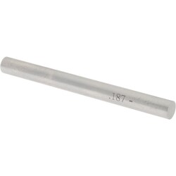 MSC&nbsp;SPI Plug & Pin Gage, Class ZZ Minus, 0.1870
