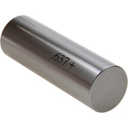 MSC&nbsp;SPI Plug Gage, Class ZZ Plus, 0.6370 in Dia, 0.000200 in Tolerance, Steel