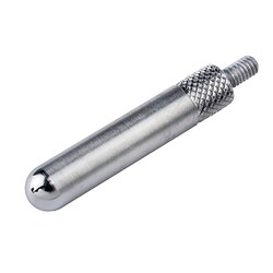 MSC&nbsp;Mitutoyo Shell Point Contact Point, 0.200 in Ball, 2-1/4 in, 4-48 UNF