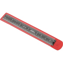 MSC&nbsp;SPI Steel Rule, Steel, 6 in, 5R Graduation, Rigid
