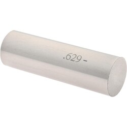 MSC&nbsp;SPI Plug Gage, 0.6290 Inch, Class ZZ Minus, Steel