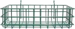 MSC&nbsp;Marlin Steel Wire Products Peg Board/Slatwall Basket, Steel, Powder Coated, 14 x 8 x 4 in