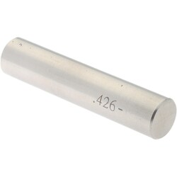 MSC&nbsp;SPI Class ZZ Minus Plug & Pin Gage, 0.4260 in, 0.000200 in Tolerance, Steel