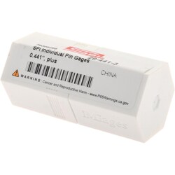 MSC&nbsp;SPI Class ZZ Plus Plug Gage, 0.4410 in Diameter, 0.000200 in Tolerance, Steel