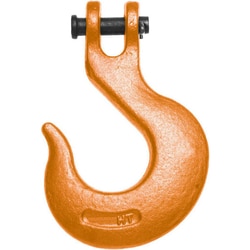 MSC&nbsp;Campbell Clevis Hook, 1/2 in Chain Diameter, Grade 80, Alloy Steel