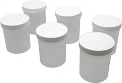 MSC&nbsp;Dynalon Labware Jar, Polyethylene, 16 oz, Wide Mouth, Autoclavable