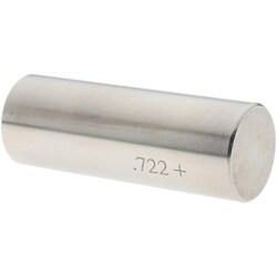 MSC&nbsp;SPI Class ZZ Plus Plug Gage, 0.7220 in Diameter, 0.000200 in Tolerance, Steel