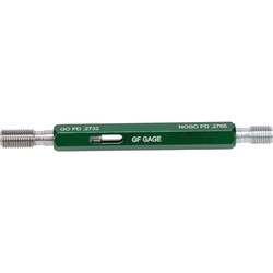 MSC&nbsp;GF Gage STI Go/No Go Gage, 1/4-28, Class 2B, Steel