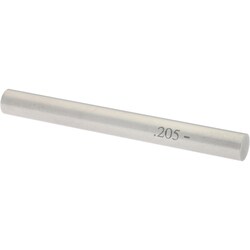 MSC&nbsp;Vermont Gage Class ZZ Minus Plug & Pin Gage, 0.2050 in, 2 in
