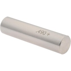 MSC&nbsp;SPI Class ZZ Plus Plug Gage, 0.4900 in Diameter, 0.000200 in Tolerance, Black Oxide