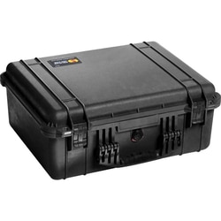 MSC&nbsp;Pelican Products Clamshell Hard Case, Layered Foam, IP67 Rated, Black