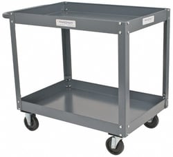 MSC&nbsp;Value Collection Service Utility Cart, 36 x 24 in, 1200 lb Capacity