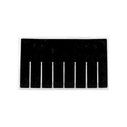 MSC&nbsp;Akro-Mils Bin Divider, for 33-166 Bins, Polypropylene, Black
