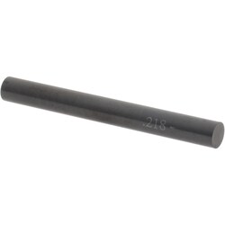 MSC&nbsp;SPI Plug & Pin Gage, Class ZZ Minus, 0.2180 Inch Diameter, Black Oxide