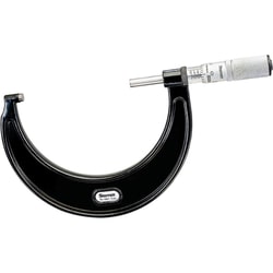 MSC&nbsp;Starrett Outside Micrometer, 3-4 in Range, .0001 in Graduations, Friction Thimble