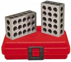 MSC&nbsp;SPI Setup Block Set, 1-2-3 & 2-4-6 Block Set, Hardened Steel