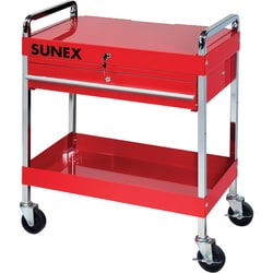 MSC&nbsp;Sunex Tools Service Cart, 350 Lb Capacity, 16 x 30 in, Steel