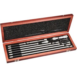 MSC&nbsp;Starrett Mechanical Inside Tubular Micrometer, 1.5-32 in Range, 0.001 in Graduation, 0.0001 in Accuracy