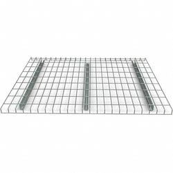 MSC&nbsp;Husky Rack & Wire Pallet Rack Decking, 46 in Width, 36 in Depth, Galvanized Steel, 3,250 lb Capacity