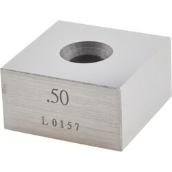 MSC&nbsp;Value Collection Gage Block, Square, 0.5 in, Grade 0, Steel