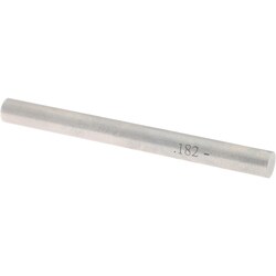 MSC&nbsp;SPI Plug & Pin Gage, Class ZZ Minus, 0.1820 in, Steel