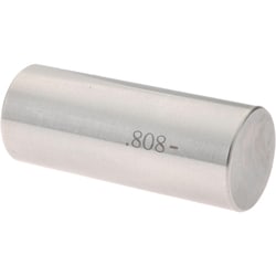 MSC&nbsp;SPI Plug & Pin Gage, Class ZZ Minus, 0.8080 inch Diameter, Steel
