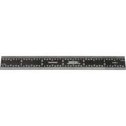 MSC&nbsp;SPI Steel Rule, 6 in, English & Metric Graduation, Rigid