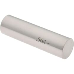 MSC&nbsp;SPI Plug & Pin Gage, Class ZZ Minus, 0.5640 in, 0.000200 in, Steel