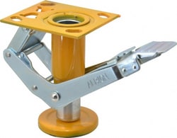 MSC&nbsp;Albion ERGOnomic Floor Lock, 7-1/4 in, 6 in Caster