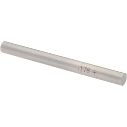 MSC&nbsp;SPI Class ZZ Plus Plug Gage, 0.1780 Inch, 0.000200 Inch Tolerance, Steel