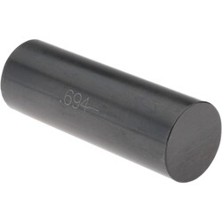MSC&nbsp;SPI Class ZZ Minus Plug & Pin Gage, 0.6940 in, Black Oxide