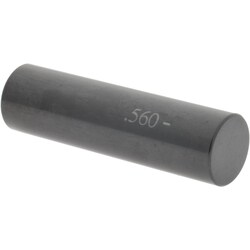MSC&nbsp;SPI Plug & Pin Gage, Class ZZ Minus, 0.5600 inch, Black Oxide