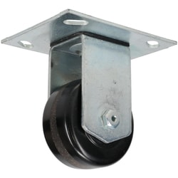 MSC&nbsp;E.R. Wagner Rigid Top Plate Caster, Phenolic, 3 inch Wheel Diameter, 350 lb Capacity