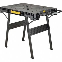 MSC&nbsp;DeWALT Work Bench, 33-5/32 in Wide, 23-41/64 in Deep, 1000 lb Capacity, Folding