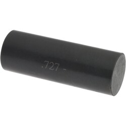 MSC&nbsp;SPI Class ZZ Minus Plug & Pin Gage, 0.7270 in, Black Oxide